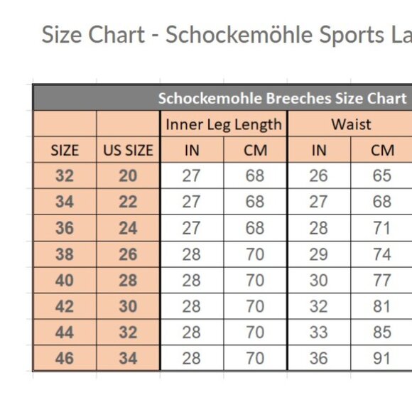 Schockemohle Eleonore Equestrian Breeches Dark Blue Women's 24R (US) / 36 (DE) - Picture 8 of 8